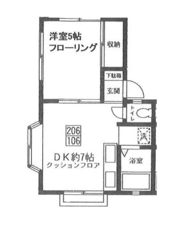 ハイツジュリアンの物件間取画像